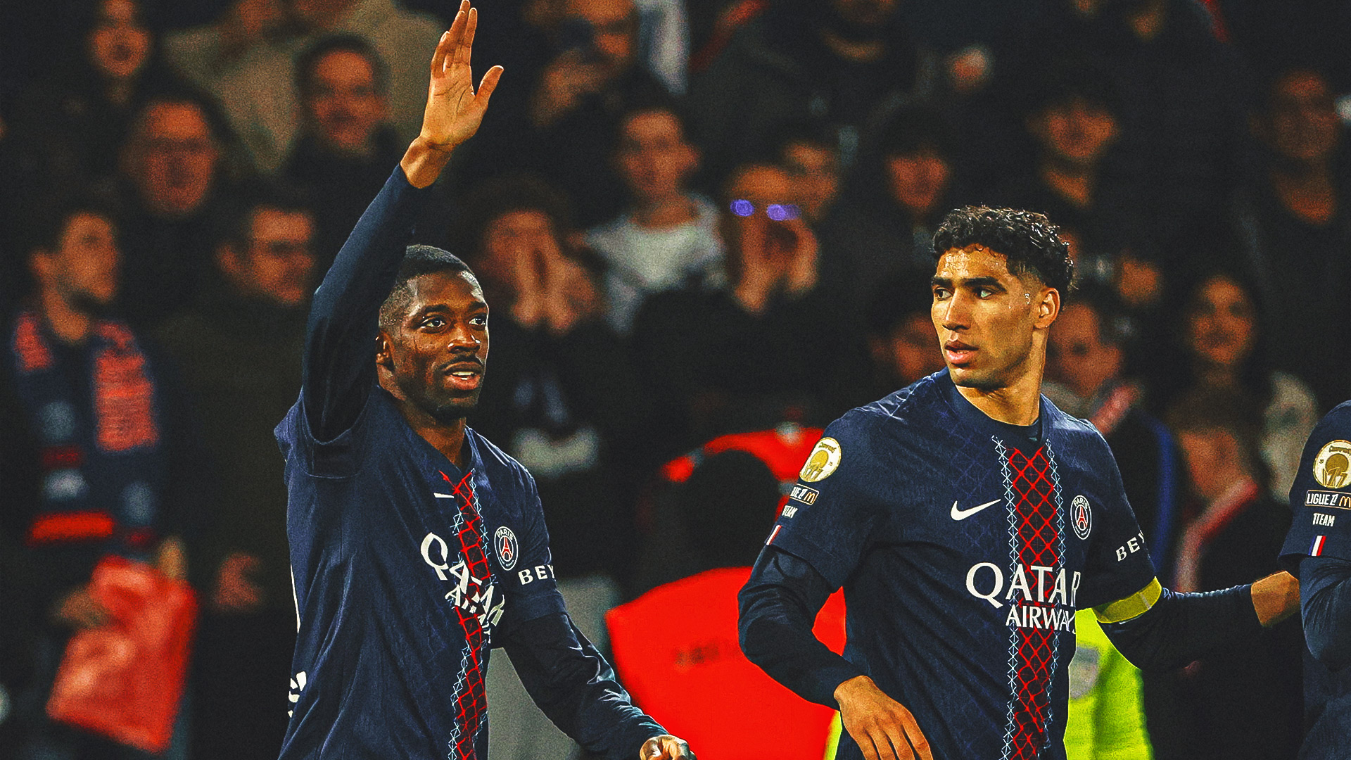 Ousmane Dembele, Achraf Hakimi Miss PSG Friendly Before Champions League Final