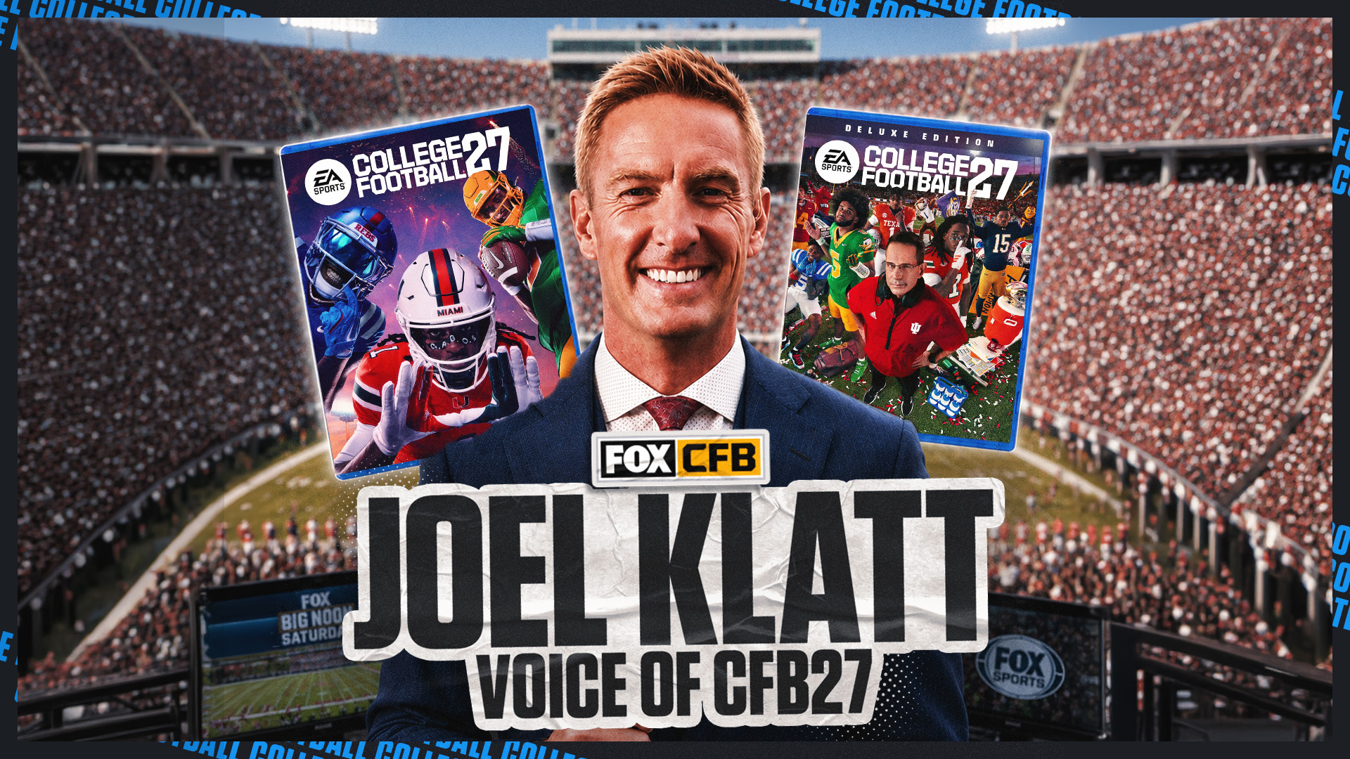 'Can’t Believe I’m Actually Doing This': Klatt Becomes Voice Of College Football 27
