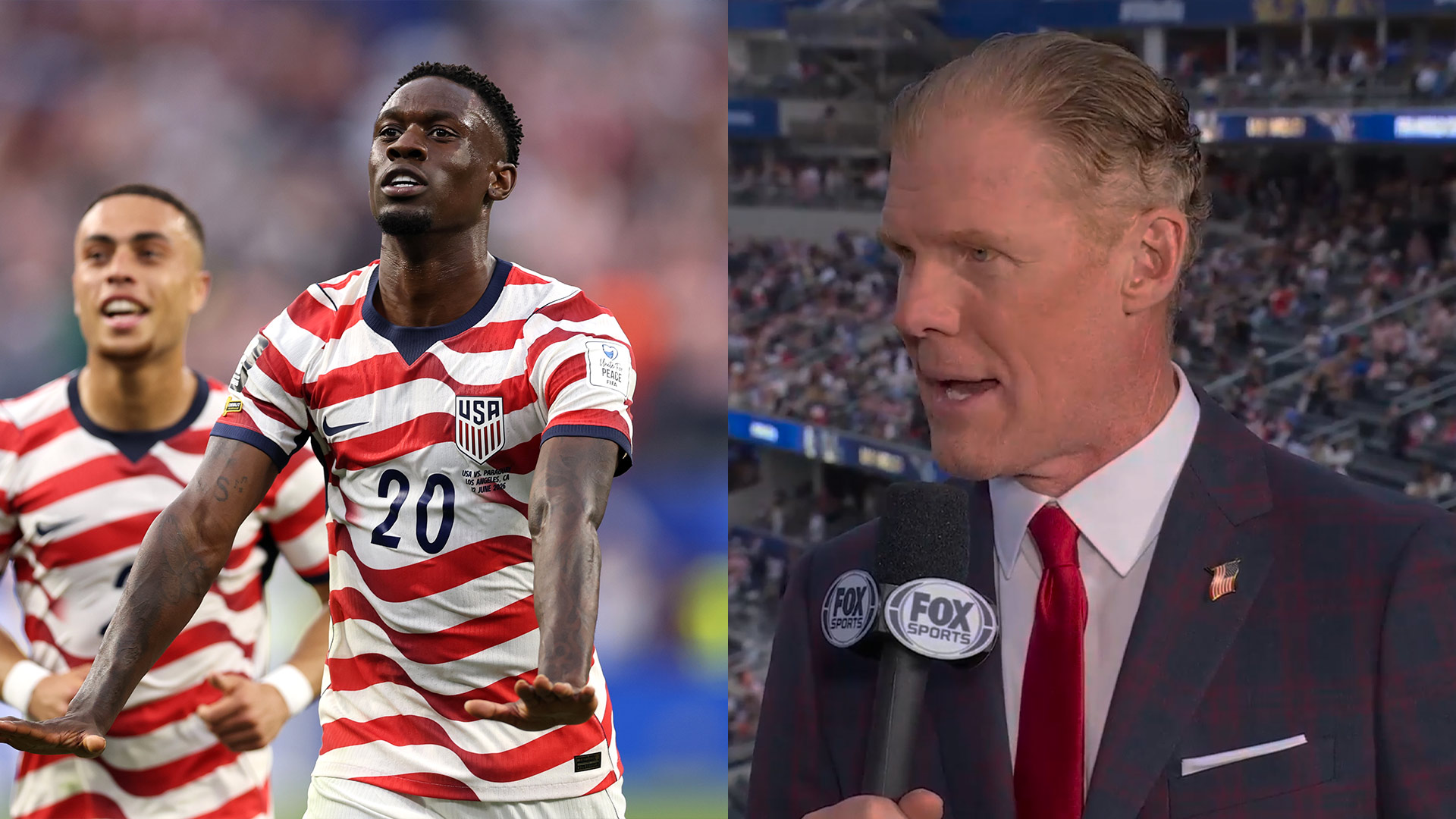 ララス:アメリカ対パラグアイの前半はグループプレーでチームの「最高の前半」だった ララス:アメリカ対パラグアイの前半はグループプレーでチームの「最高の前半」だった