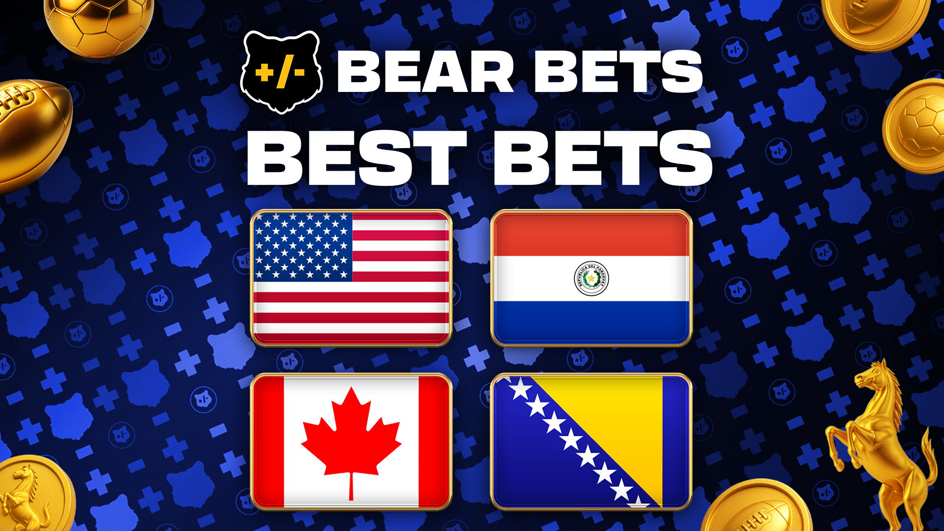 Chris 'The Bear' Fallica's Day 2 World Cup Best Bets, Picks, Predictions