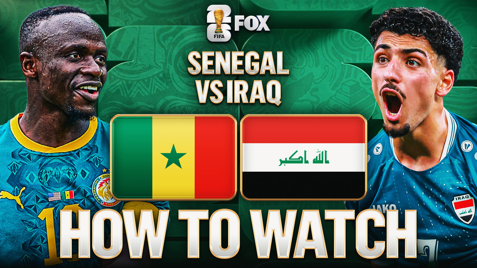 How to Watch Senegal vs. Iraq: TV Channel, Live Stream, Live