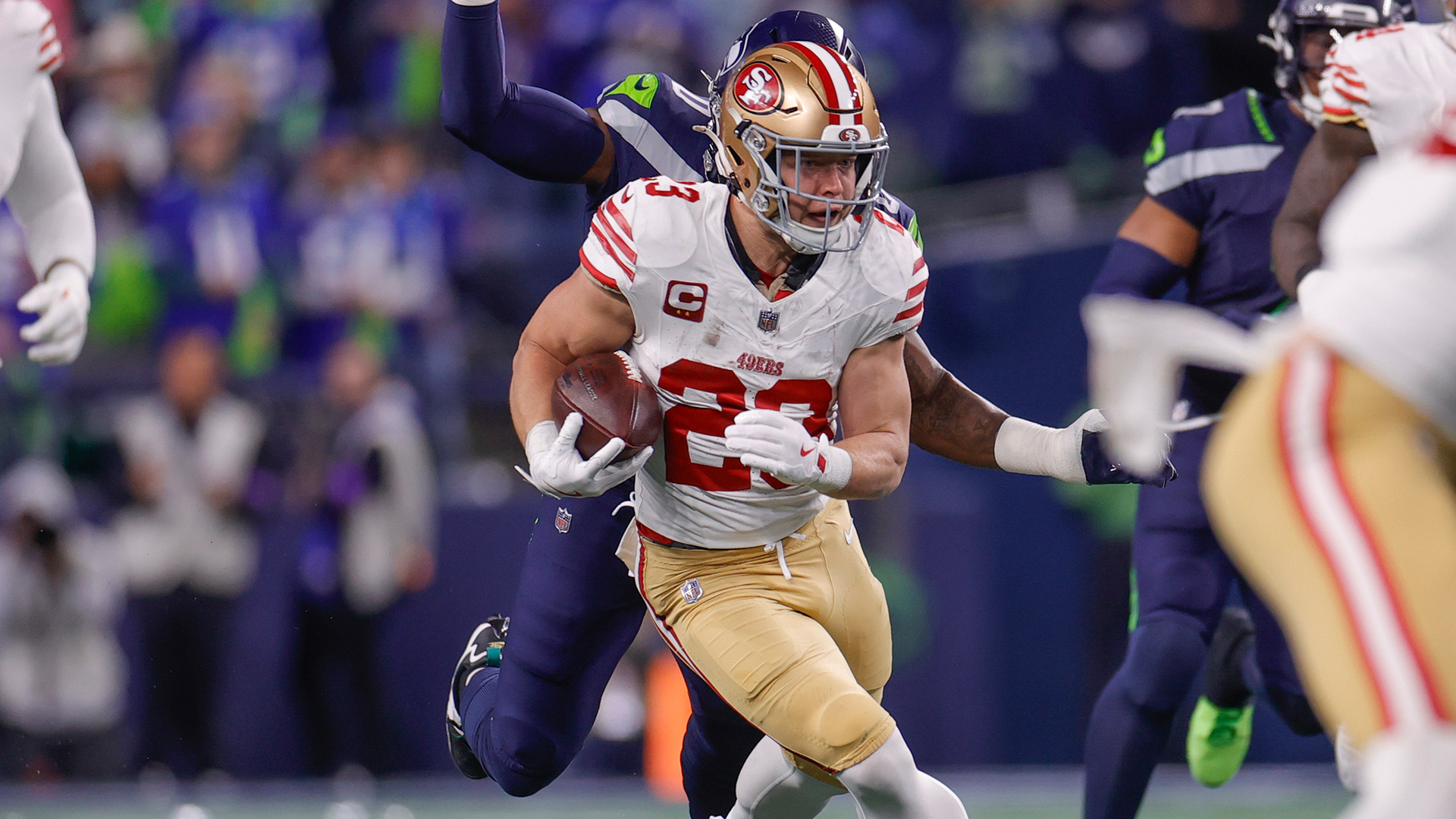 49ers Vow to Reduce Christian McCaffrey's Workload
