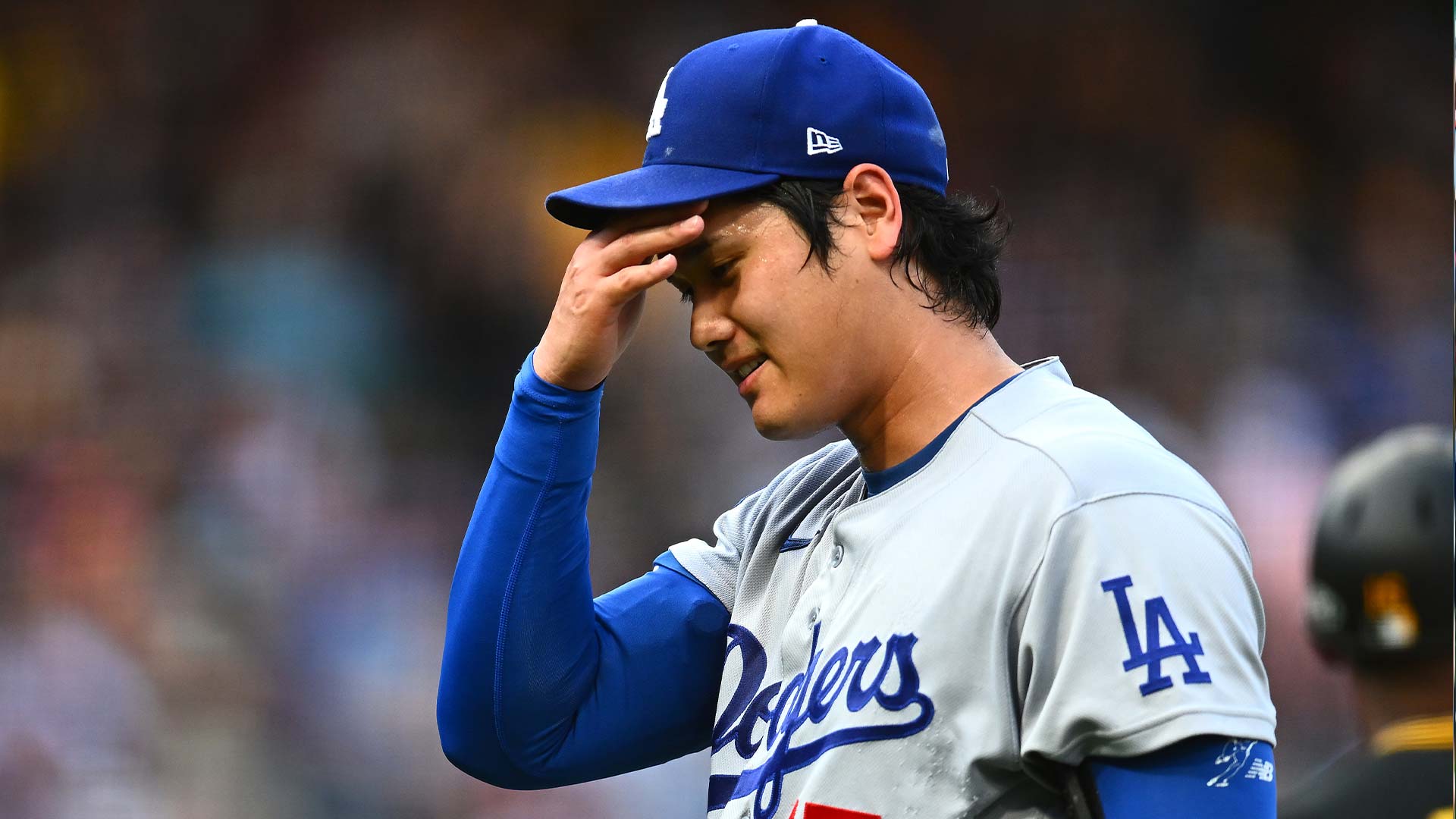 Dodgers’ Shohei Ohtani Exits Early Against Pirates