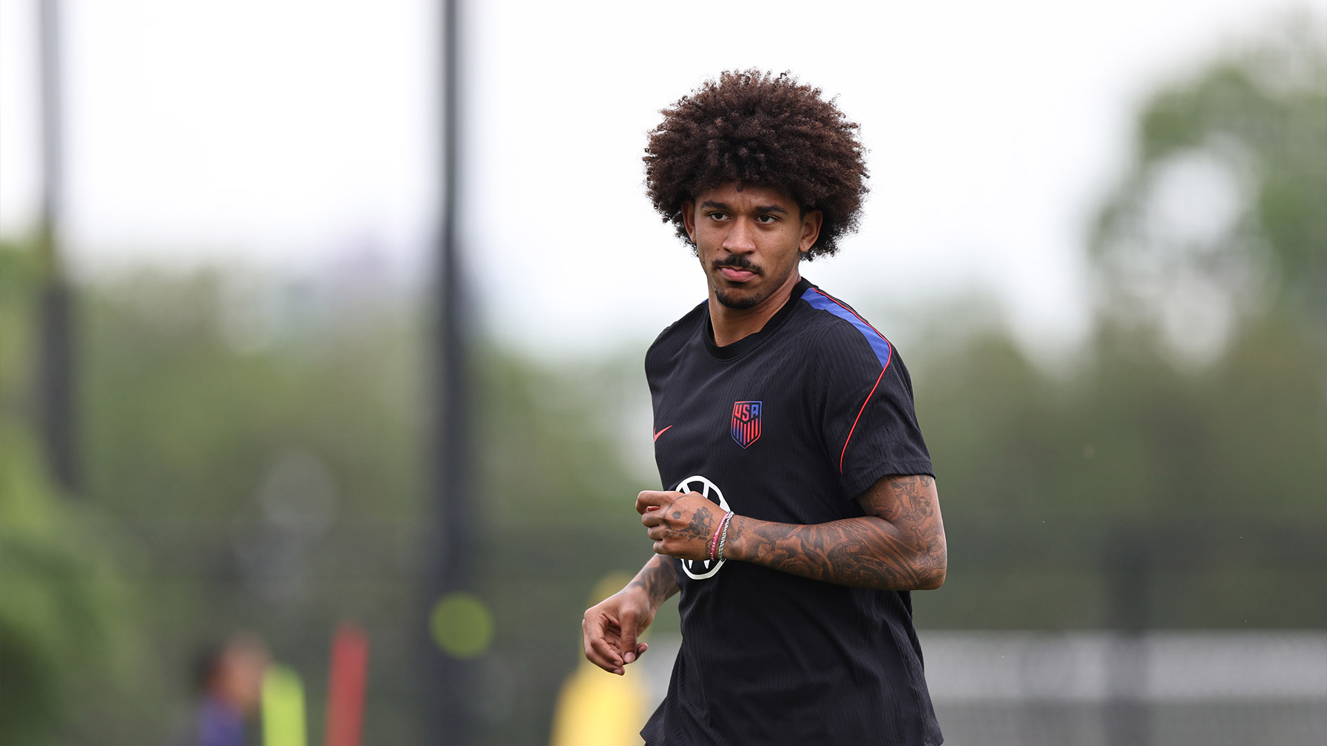 USA's Chris Richards Fully Participates In Practic