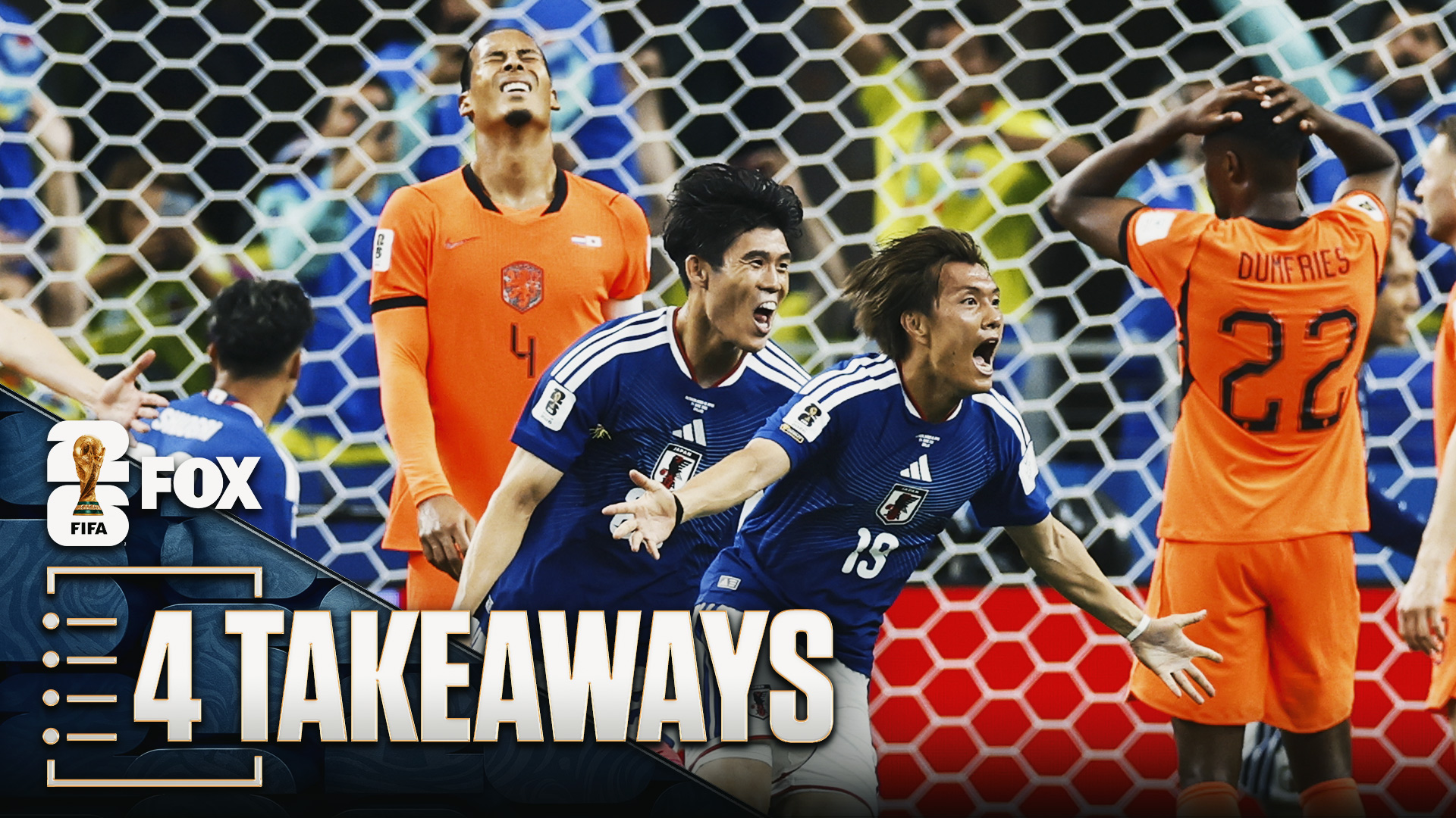 4 Takeaways From Japan's Thrilling World Cup Draw vs. the Netherlands