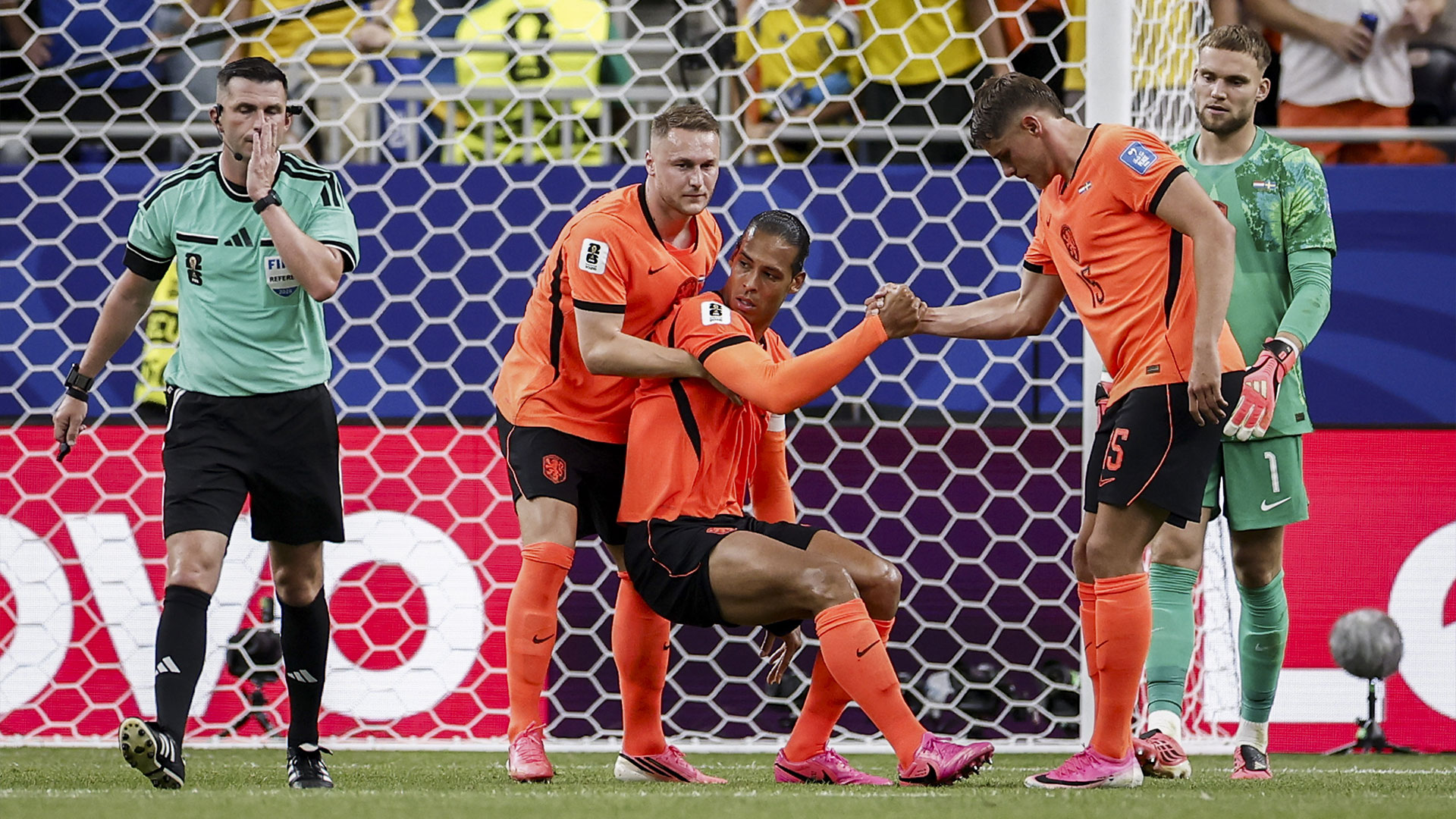 'I Couldn't Feel My Leg': Virgil Van Dijk Suffers Injury Scare In Win vs. Sweden