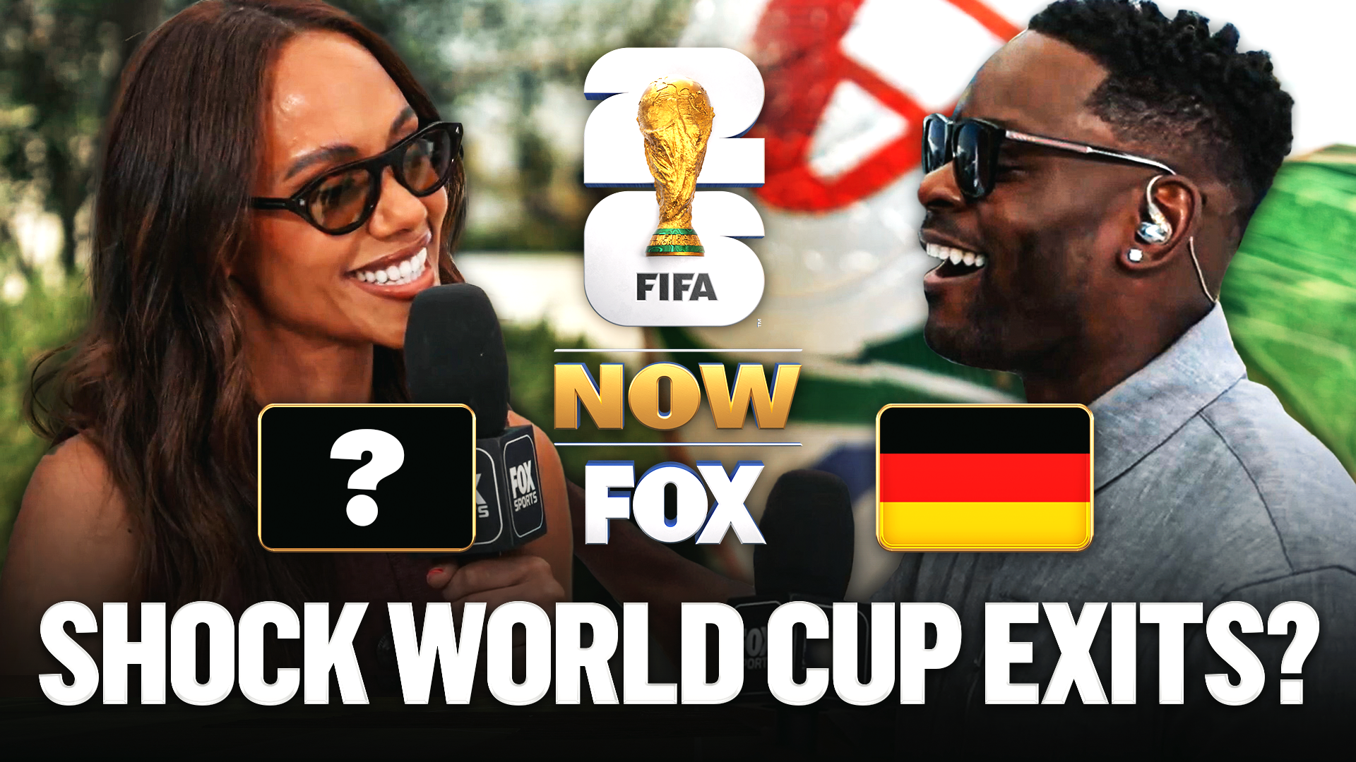 Brazil? Germany? Maurice Edu, Kate Scott Give Shoc
