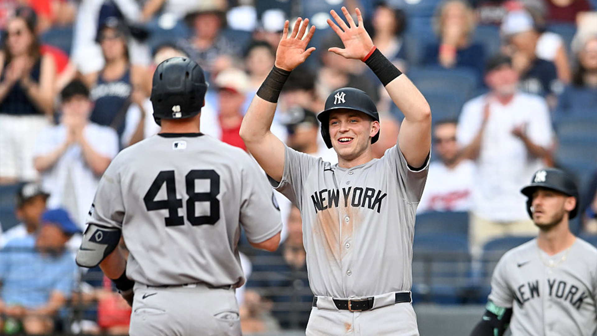 Yankees Defeat Guardians In Extras For 2nd Straigh