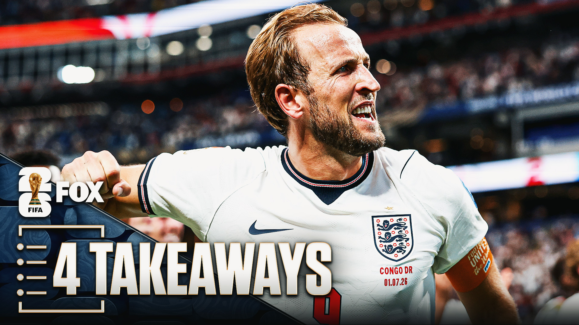 Kanes Comes Through: 4 Takeaways From England’s Nervy Comeback Win vs. DR Congo