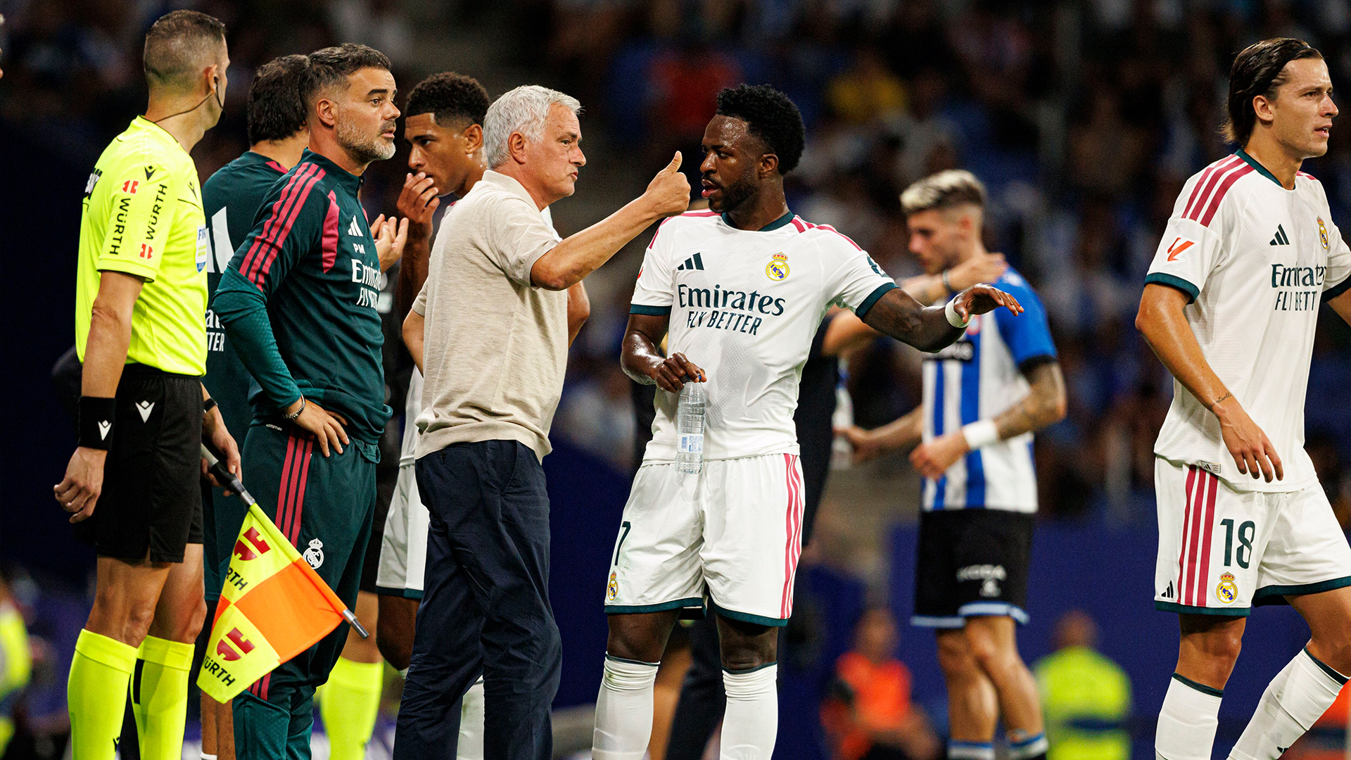 Mourinho Defends Vinícius Júnior, Urges Better Emotion Control and Referee Protection