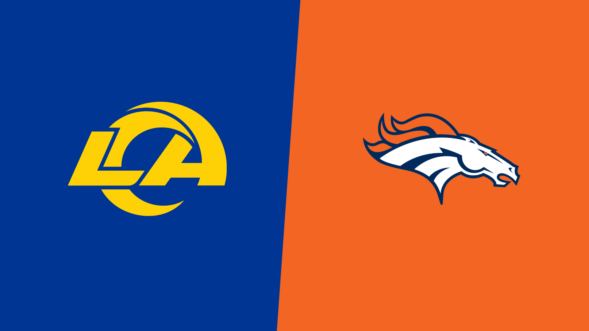 Rams vs. Broncos set for Sunday Night Football in Week 3