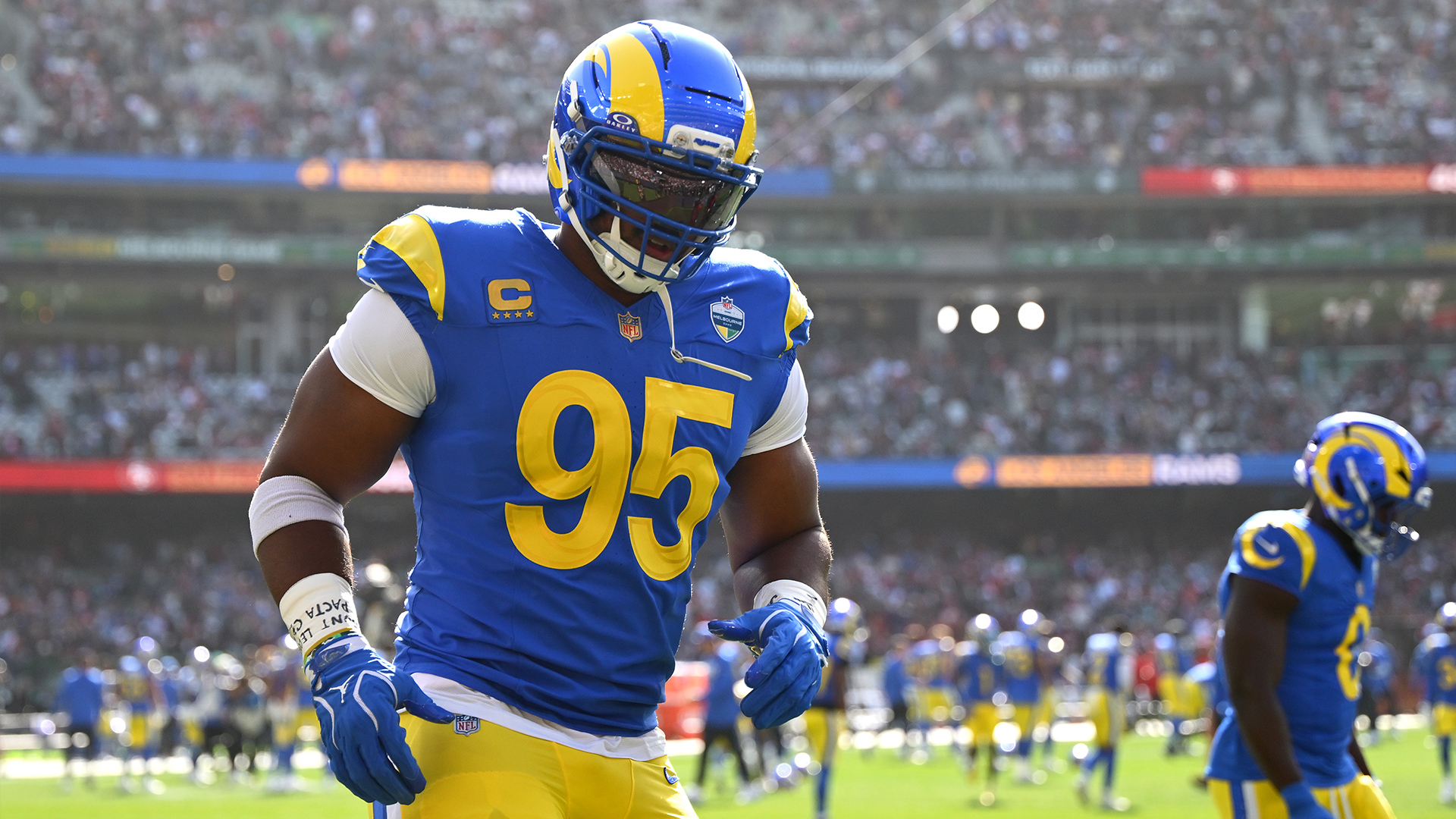 Sean McVay: Myles Garrett's Week 1 Play Made Knee Surgery The Obvious Answer