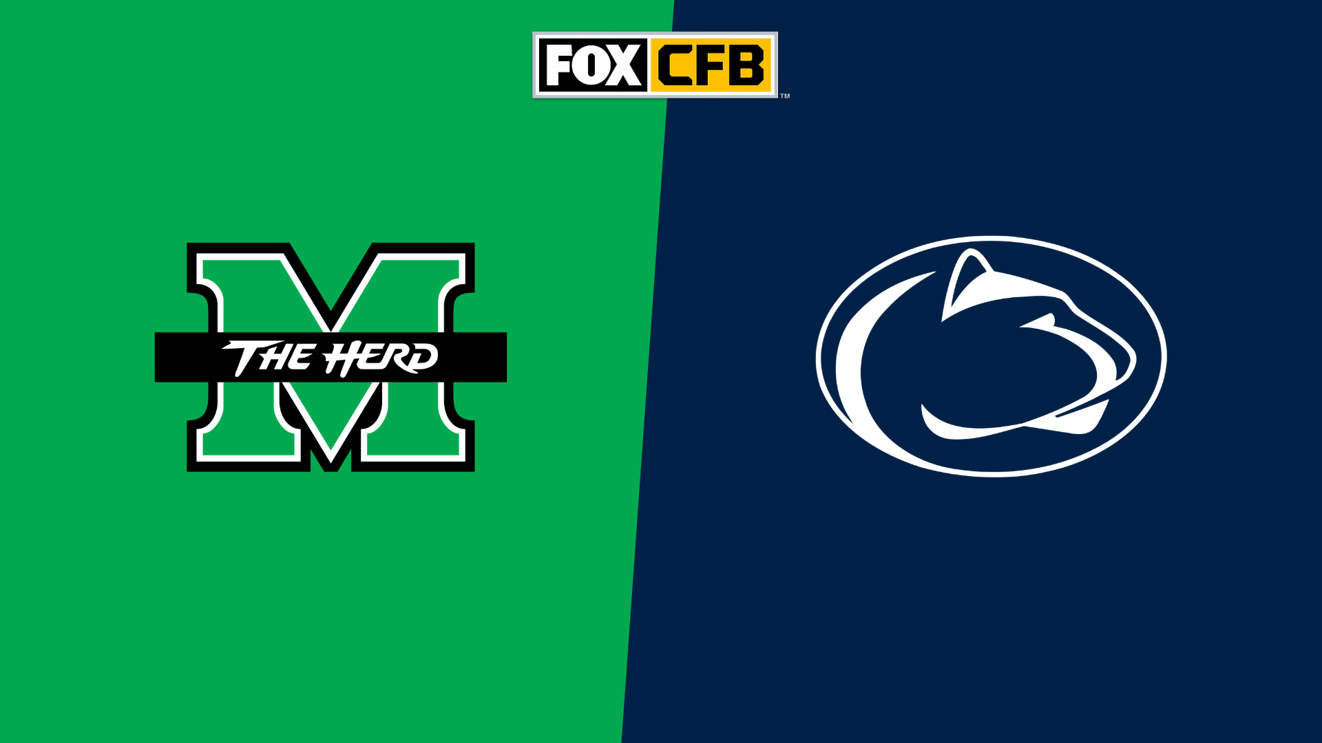 How to Watch Marshall vs. Penn State: TV Channel, Live Stream, Time