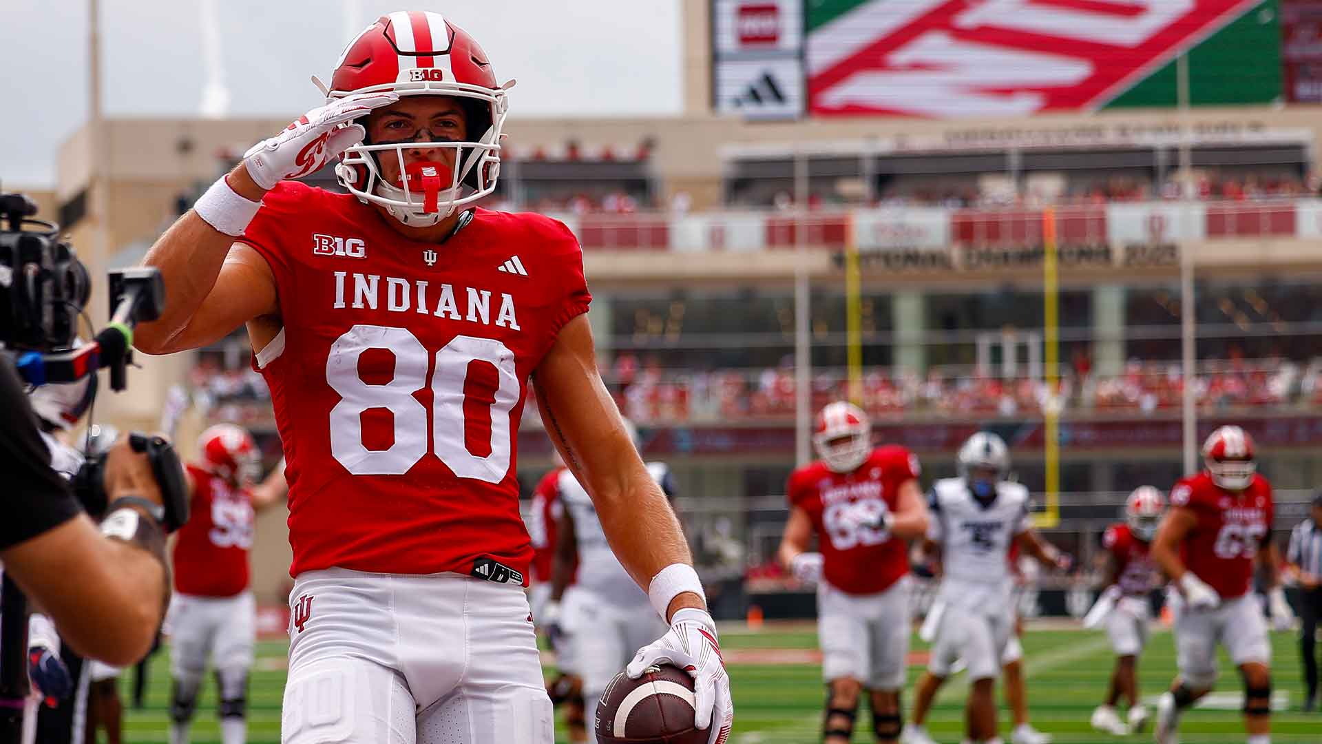 Chasing History: WR Charlie Becker Eyes Indiana’s Single-Season Touchdown Record