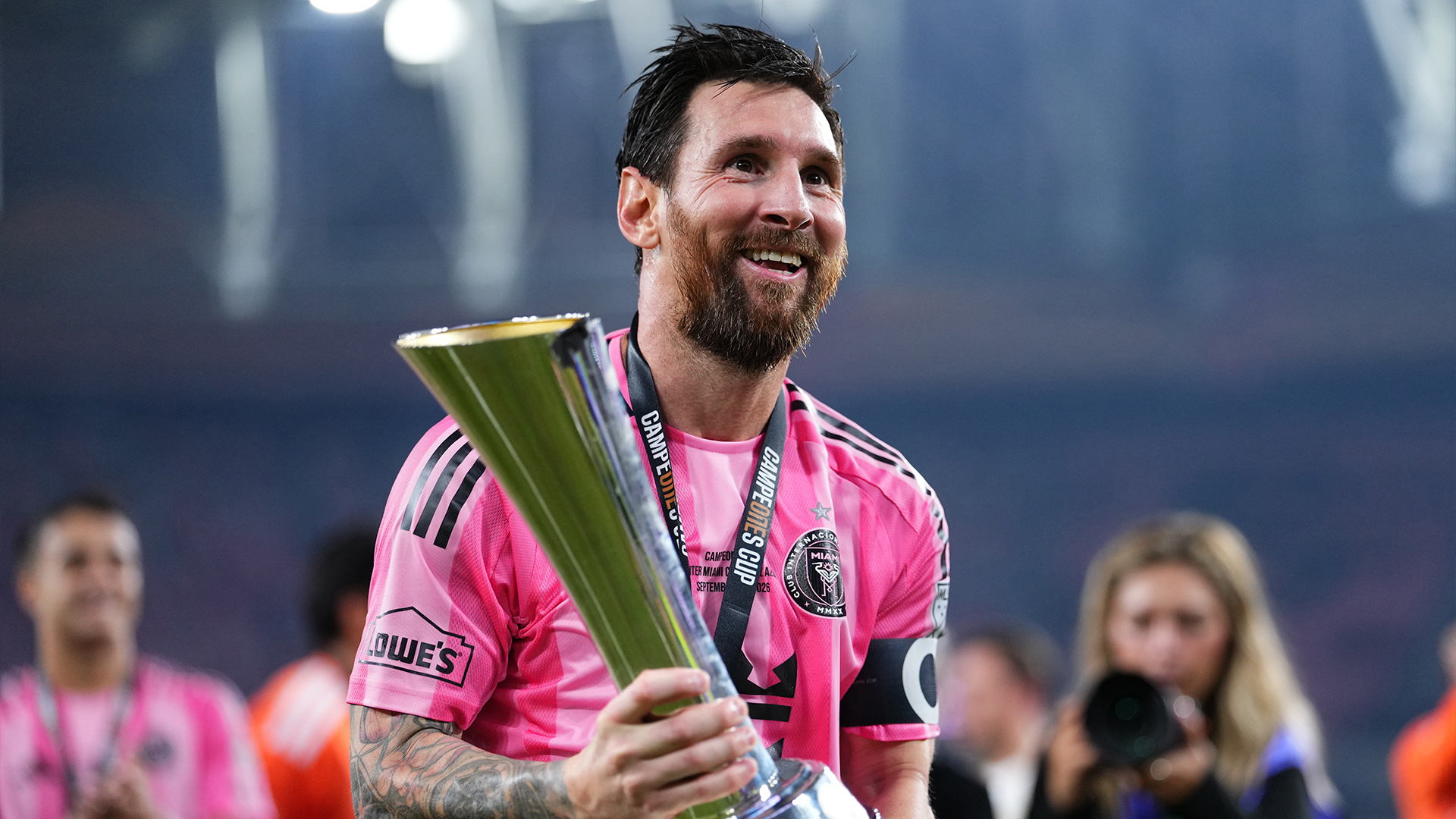 Lionel Messi Scores 100th Inter Miami Goal In Campeones Cup Final Win vs. Cruz Azul