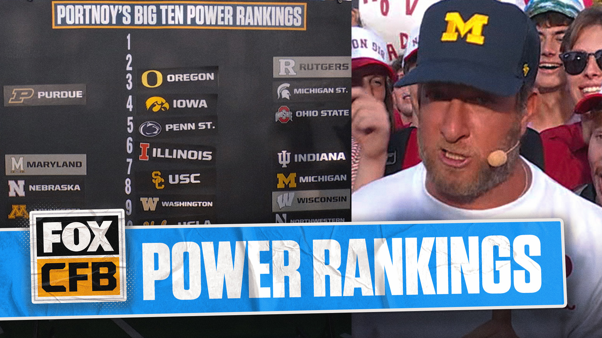 Big Ten Power Rankings: Indiana On Top, Michigan Over Ohio State On Dave Portnoy’s List