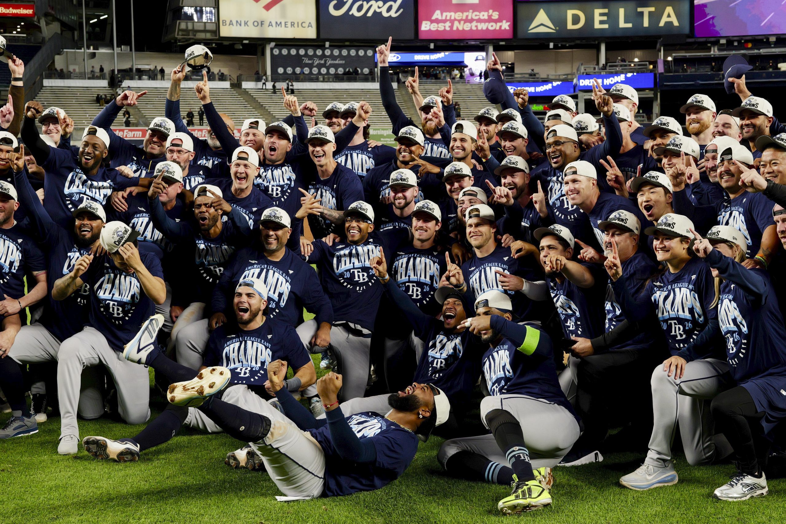 Tampa Bay Rays Secure AL East Crown: 'It's A Tough Division'