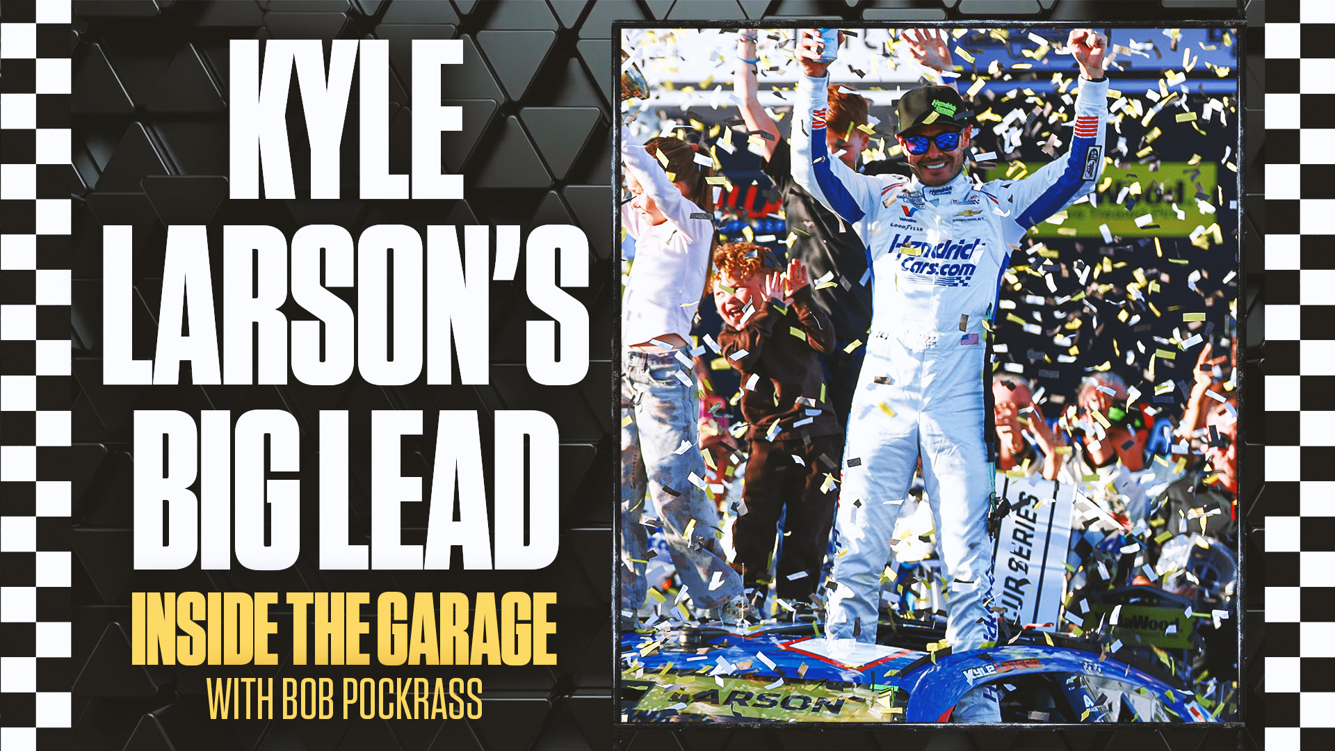 Inside The Garage: How Will Kyle Larson Handle Points Lead With 2 Races Left?