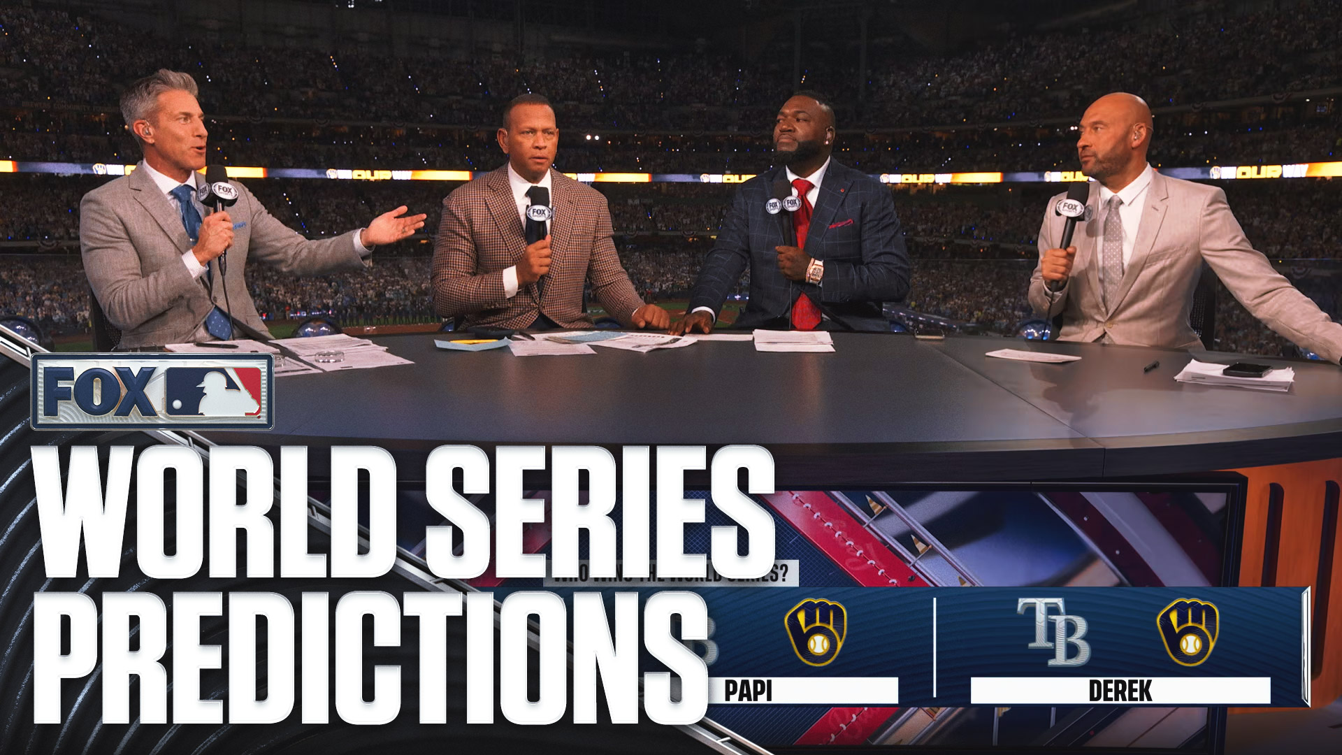 Derek Jeter, David Ortiz And Alex Rodriguez Make Their World Series Predictions